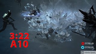 322 Ice Trapper Run A10 Kitava Merc Lab All skill points done [upl. by Llemor401]