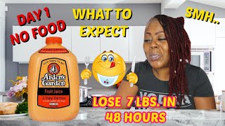 DAY 1 OF THE ARDENS GARDEN 48 HOUR DETOX CLEANSE  WHAT TO EXPECT  mommalove8756 [upl. by Ecirtel]