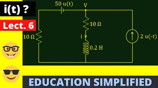 Transient Analysis Num 5  Electrical Engineering [upl. by Nimref107]