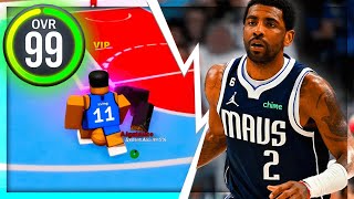 WE PLAYED AS KYRIE IRVING IN HIGHSCHOOL HOOPS ROBLOX HSH [upl. by Kirima]