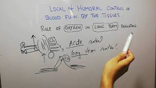 CVS physiology 103 Role of oxygen in long term control of blood flow retrolental fibroplasia [upl. by Corene307]