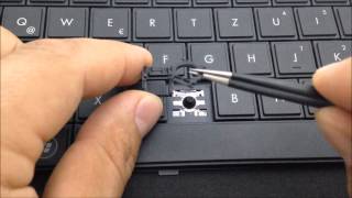 How to  Individual Laptop Keyboard Keys Fix Repair Installation Guide HP Compaq Pavilion HD [upl. by Zaller]