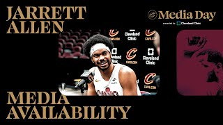 2024 Media Day  Jarrett Allen  9302024 [upl. by Atig]