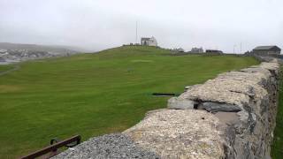 Knab Golf Course Lerwick Shetland Islands [upl. by Ainnat]