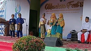 MTsN Singkawang Juara 3 Lomba Berbalas Pantun MANINSA Fest 8 Tahun 2024 [upl. by Cassondra]