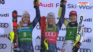 Mikaela Shiffrin 🇺🇸 interview before Solden GS race Oct 28 2023 sheskis weareskiing atomic [upl. by Dumond49]