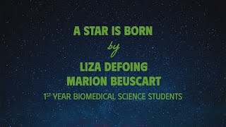 Liza Defoing et Marion Beuscart étudiantes de 1ère année en sciences biomédicales [upl. by Fennell]