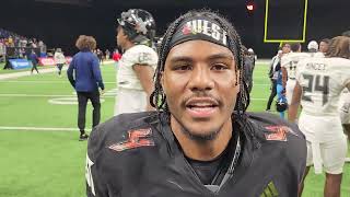 quotInsider Scoop Marcells Williams from USC commit Interview Gotmix News at All American Bowl 2024quot [upl. by Jarred707]