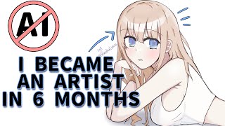 I abandoned AI and became an Artist in 6 months [upl. by Kinnie]