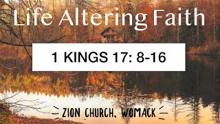 LIfe Altering Faith  Zion Church at Womack November 10 2024 [upl. by Avivah799]