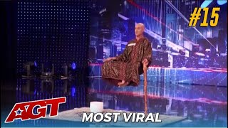 15 Most Viral Audition The LEVITATION Man Special Head [upl. by Aleyak]