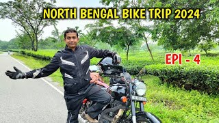 NORTH BENGAL BIKE TRIP 2024 ।। EPI  4 ।। Chalsa View Point to Rocky Island।। Couple Moto Vlog [upl. by Auqenaj507]