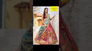 Beautifully Full Stitched Maggam Work Kalamkari Designer Lahenga Choli [upl. by Tabber26]