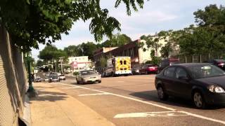 Teaneck Ambulance 71 responding thru traffic POWERCALL [upl. by Drummond247]