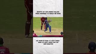 IND VS WI DHONI BATTING [upl. by Cid165]