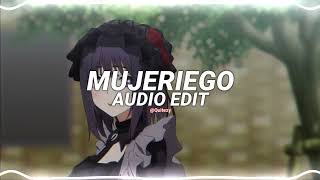 mujeriego  ryan castro edit audio [upl. by Aleirbag946]