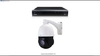 Beeldkwaliteit ProSeries 5mp 3K UHD bestuurbare PTZ Dome camera dag en nachtzicht  securetechnl [upl. by Luapleahcim]