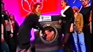 Rick Maisel escaping from a washing machine on The Word on UK television [upl. by Hirai193]