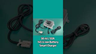 E33 584V 50A 14S Li ion Battery Charger batterycharger lithiumbattery tech battery diy [upl. by Leksehcey342]