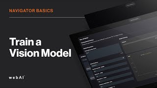 Navigator Basics Training a Vision Model [upl. by Leontyne]