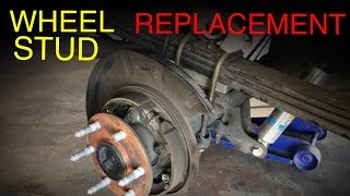 Wheel Stud Removal and Replacement Complete Guide [upl. by Sheryl]