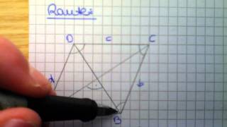 Winkel berechnen bei einer Raute  Mathematik leicht gemacht [upl. by Yorick863]