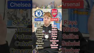 Chelsea vs Arsenal Debate 👀 shorts [upl. by Beach]