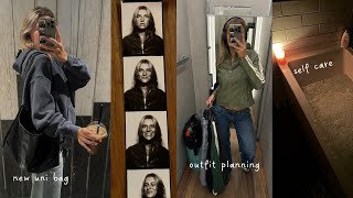 prep for uni vlog outfit planning new bag shopping selfcare evening [upl. by Bone241]