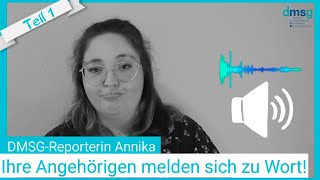 Wie fühlen sich Angehörige von Menschen mit MS Annika findet es heraus [upl. by Iorgo]