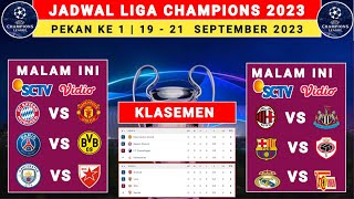 Jadwal Liga Champions Malam Ini Live SCTV  Bayern munchen vs Man United  Liga Champions 202223 [upl. by Kerns153]