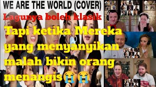 REACTION‼️Indonesias Various Artists  We Are The World Cover [upl. by Schaab]