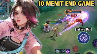 10 Menit End Game Ixia Emblem Master Assassin  Mobile Legends [upl. by Gilpin479]