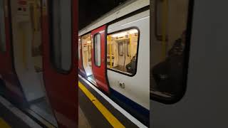 Getting off a S7 Stock 21301Poppy London Underground150 Anniversary HampC Line at Stepney Green P2 [upl. by Oyr]