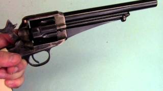 Shooting the 1875 Remington Revolvermov [upl. by Lidia]