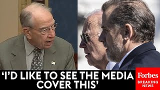 BREAKING NEWS Grassley Seeks To Set The Record Straight About FBIs Biden Family Probe [upl. by Aggappe]