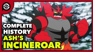 The Complete History of Ashs Incineroar [upl. by Ennalyrehc943]