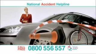 NATIONAL ACCIDENT HELPLINE  Walk of Life DRTV Ad [upl. by Pedaias]