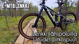 Nämä sun ainakin kannattaa ajella  eMTB pyörällä helpompaa 🤘  Lähipolut Check [upl. by Nimajnab]