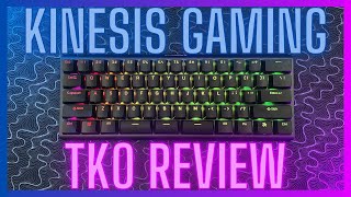 Kinesis Gaming TKO Review The BEST 60 Gaming Keyboard Seriously [upl. by Eerdua]