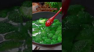 Broccoli recipe broccoli recipe shorts trending love [upl. by Ahsinoj]