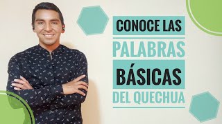 CURSO DE QUECHUA  Leccion 1 PALABRAS BÁSICAS DEL QUECHUA [upl. by Domela]