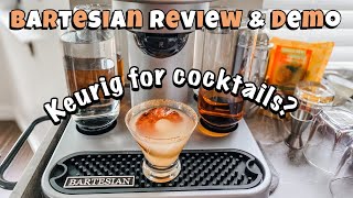 Bartesian Cocktail Machine Review Demo amp Taste Test 🍸🍹 [upl. by Emlin]