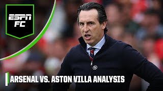 Arsenal vs Aston Villa Unai Emerys making history at Villa  ESPN FC [upl. by Lledyr]