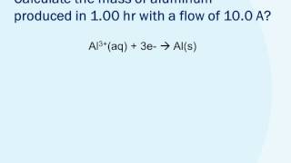 stoichiometry of electrolysis [upl. by Annaujat]