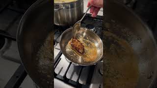 Seared Foie Gras cooking food foiegras [upl. by Arytas]