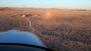 Landing Sesriem Canyon Namibia FYSS [upl. by Yot981]