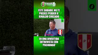 RINALDO CRUZADO estará este sábado a las 5 pm en Los Titulares de Puchungo  Depor [upl. by Akemad]