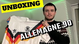 ALLEMAGNE 90 LE MAILLOT LEGENDAIRE UBNOXING [upl. by Montague936]