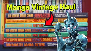 I Bought A Complete Vintage Manga Series GUYVER  Viz Graphic Novel Manga Haul Collection Update [upl. by Eixam958]