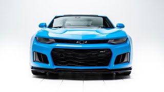 2022 Chevrolet Camaro ZL1 in Rapid Blue Many Upgrades [upl. by Caffrey]